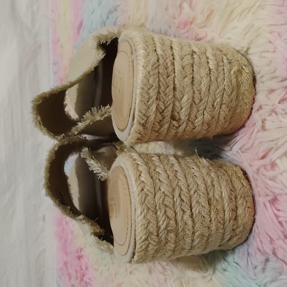 NWOT Lauren Ralph Lauren Carlynda Espadrille Wedge Sandals Sz.8.5 - Picture 5 of 10